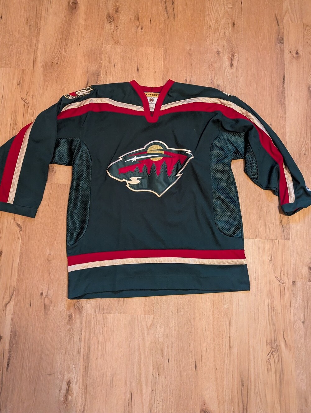 Minnesota Wild Koho Hockey Jersey Size XL